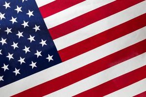 Abstract of Flat American Flag Background photo