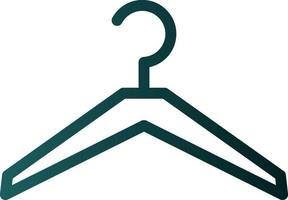 Clothes Hanger Vector Icon Design