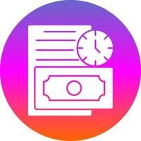 Long Term Debt Vector Icon Design