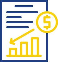 Depreciation Vector Icon Design