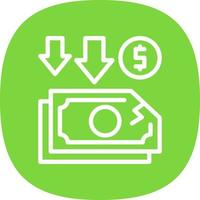 Bankruptcy Vector Icon Design