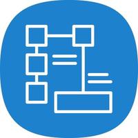 flowchart Vector Icon Design