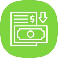 Line of Credit Vector Icon Design