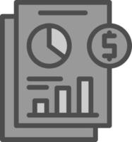 Financial Statements Vector Icon Design