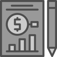 Accounting Vector Icon Design