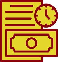 Long Term Debt Vector Icon Design