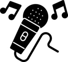 Karaoke Vector Icon Design