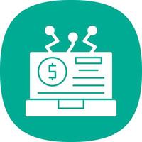Digital Asset Vector Icon Design