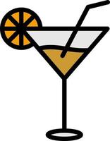 Coktail Vector Icon Design