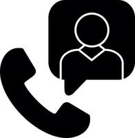 Cold Calling Vector Icon Design