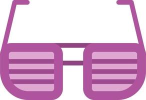 Fun Glasses Vector Icon Design