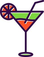 Coktail Vector Icon Design