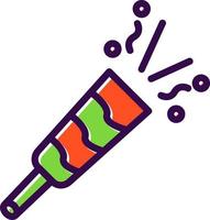 Party Blower Vector Icon Design