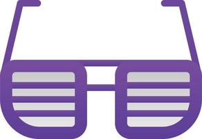 Fun Glasses Vector Icon Design