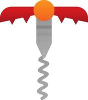 Corkscrew Vector Icon Design