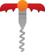 Corkscrew Vector Icon Design