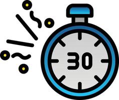 Countdown Vector Icon Design