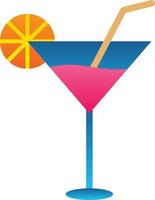 Coktail Vector Icon Design