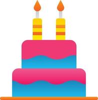 Cake Vector Icon Design