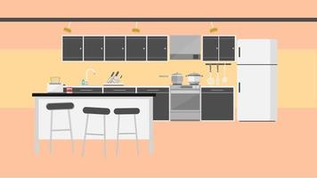 animated kitchen background scene  nice animation for your explainer videos easy to use just download it