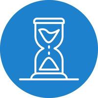 Hourglass Vector Icon Design