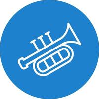 Trumpet Vector Icon Design