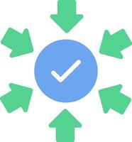 Positive Implications Vector Icon Design