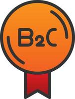 B2C Vector Icon Design