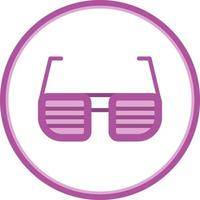 diseño de icono de vector de gafas divertidas