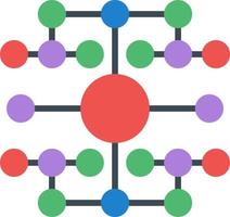 Concept Map Vector Icon Design