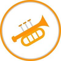 Trumpet Vector Icon Design