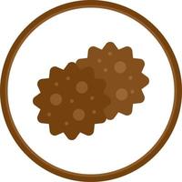 diseño de icono de vector de galleta