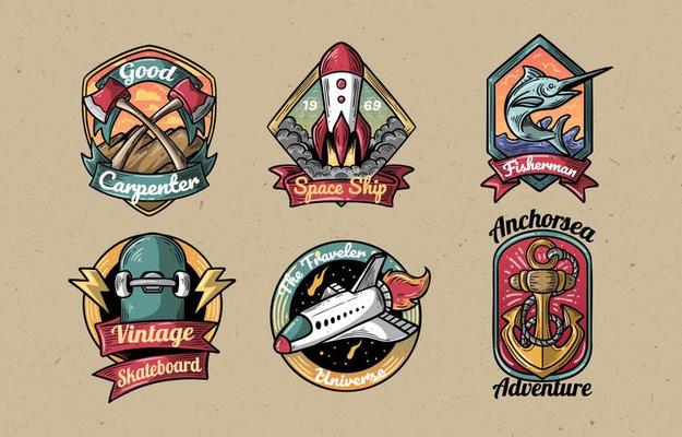 Retro Vector Art Icons And Graphics For Free Download Retro Vector Art Icons And Graphics For Free Download
