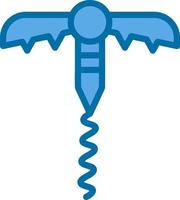 Corkscrew Vector Icon Design