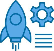 Launch Optimization Vector Icon Design