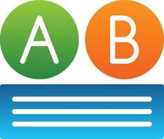 Ab Testing Vector Icon Design
