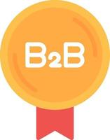 diseño de icono de vector b2b