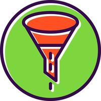 Funnel Vector Icon Design