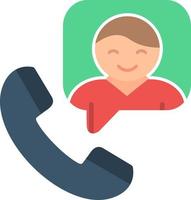 Cold Calling Vector Icon Design