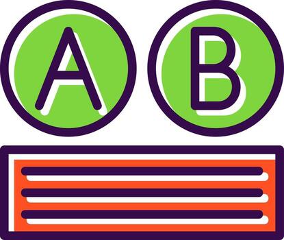 Ab Testing Vector Icon Design
