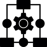 Workflow Process Vector Icon Design
