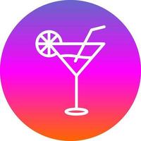 Coktail Vector Icon Design