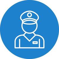 Gate Keeper Vector Icon Design