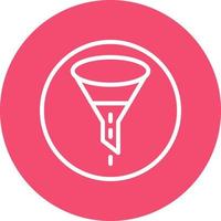 Funnel Vector Icon Design