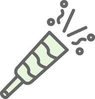 Party Blower Vector Icon Design