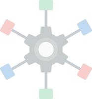 Outsource Management Vector Icon Design