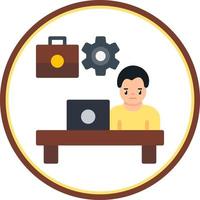 Work Smart Vector Icon Design