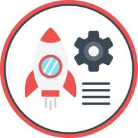 Launch Optimization Vector Icon Design