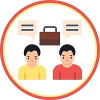 Business Dialog Vector Icon Design