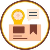 Think Out Of The Box Vector Icon Design